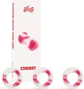 air up  3 Pods Cherry | Tasting Set Flavour Pods for 15 litres of sugar-free Water Flavour Cherry | For original air up  bottle