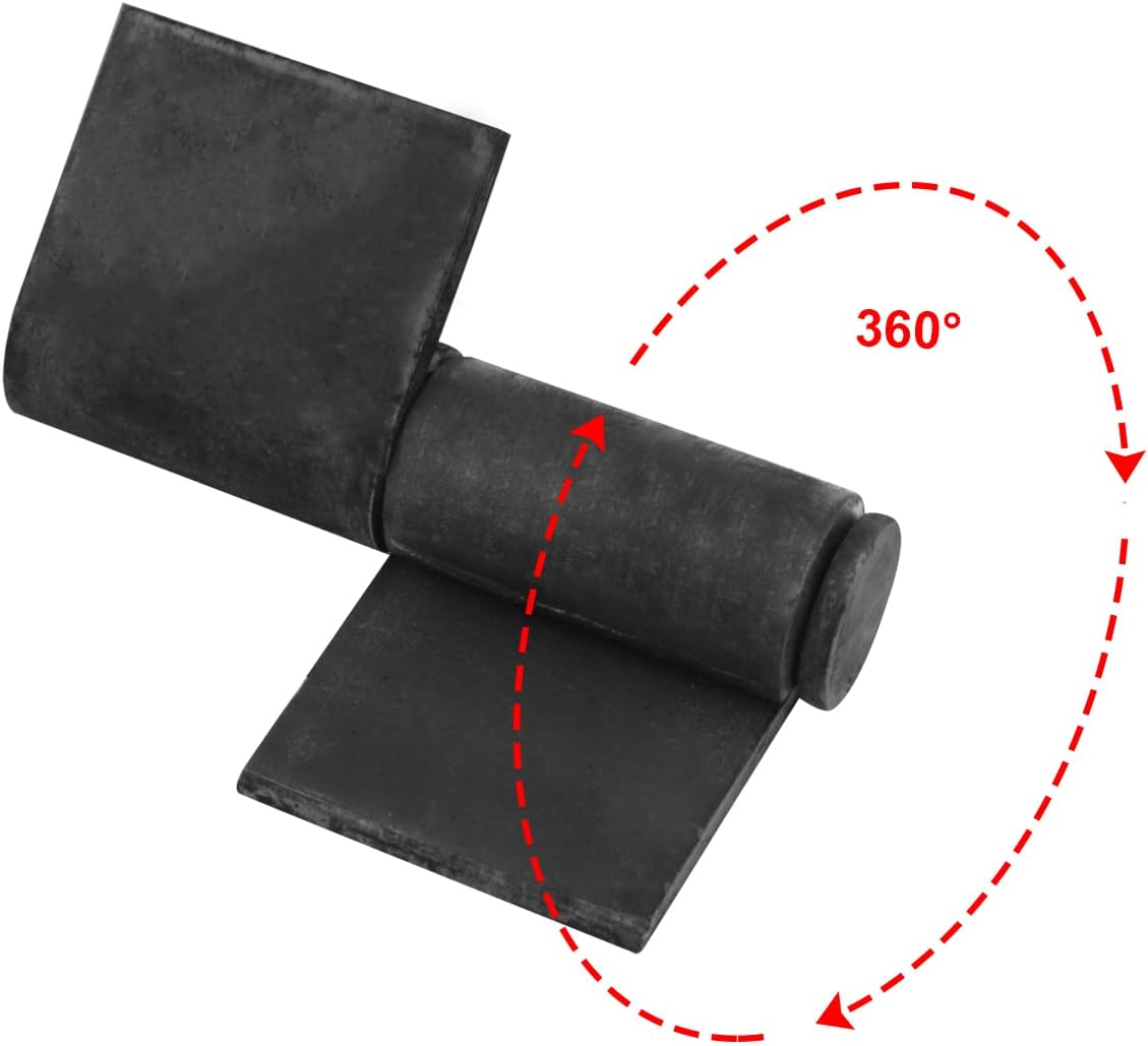 Buy TSSS 4 PCS 85 x 40mm Weldable Lift Off Hinges, Heavy Duty Metal