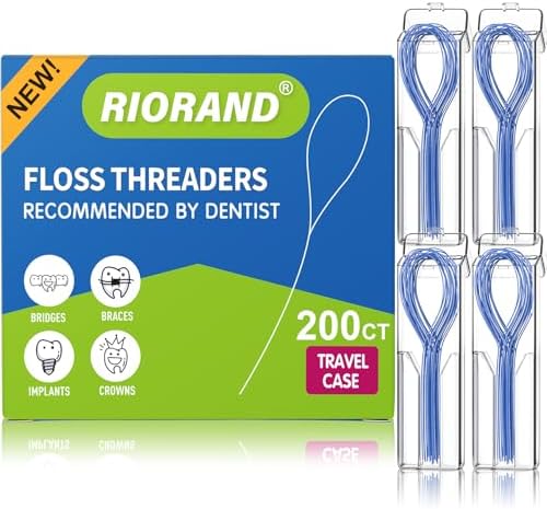 Amazon.com : RioRand Floss Threaders, Essential Tool for Maintaining ...