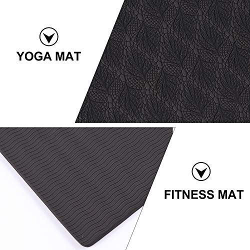 Almofada de Joelheira BESPORTBLE 4 peças para Ioga, Exercícios, Yoga, Tapete para Estar em Casa ou A