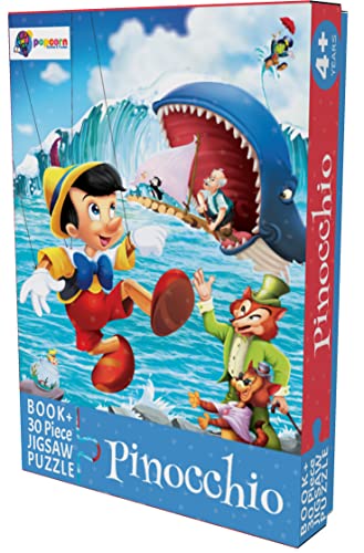 Image of Pinocchio - 30 Piece Jigsaw Puzzle with Free Reading Book