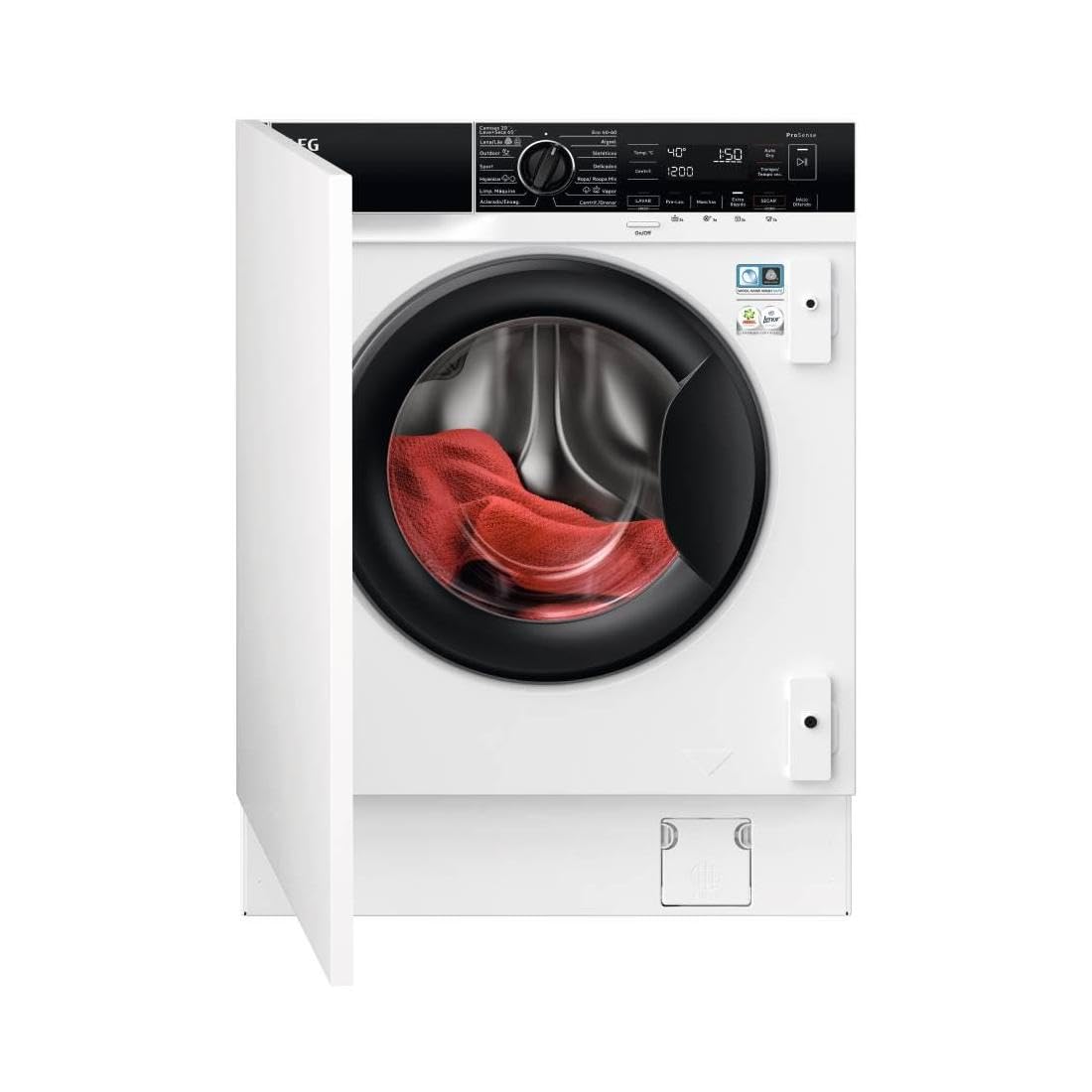 Lavasecadora Integrable 8Kg / 4Kg 1600Rpm Clase A/D AEG LWN7E8636F Blanco