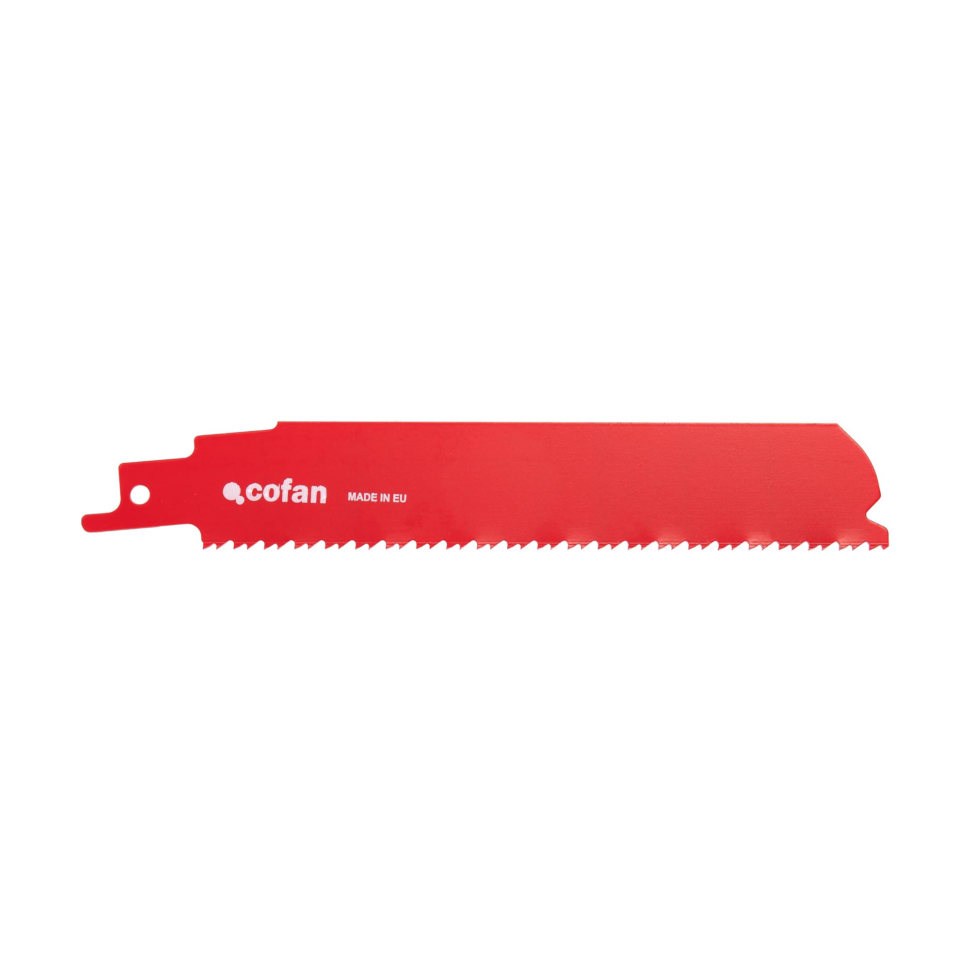 Cofan Lame per sega a sciabola bimetalliche per demolizione 5 pezzi 130 x 8-10 mm, Lame universali tagli esigenti in multimateriale, Dentatura triscata