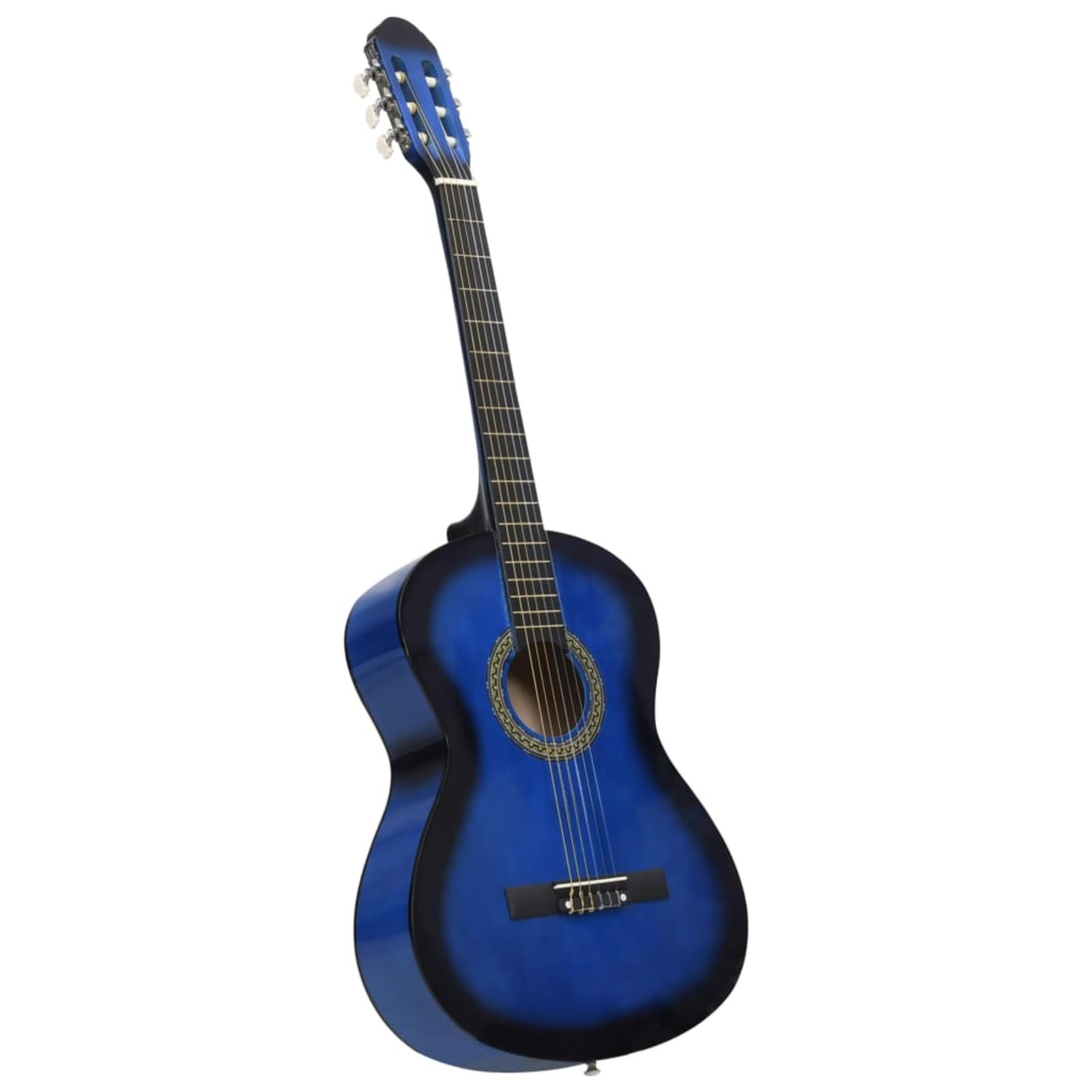 ZEYUAN Set Chitarra Classica per Principianti 12 pz Blu 4/4 39",Arte e Svago,Hobby e Arti Creative,Strumenti Musicali,Strumenti a Corda,Chitarre-70109