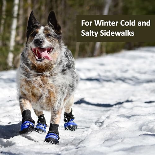 Muttluks ML-FLXSBL Original Fleece-Lined Muttluks Winter Dog Boots With Leather Soles thumb #2