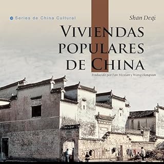 Diseño de la portada del título Viviendas Populares de China (Serie de cultura china)