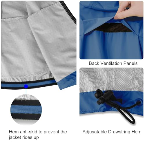 BALEAF-Mens-Rain-Jacket-Waterproof-Windbreaker-Running-Cycling-Golf-Hiking-Gear-Hood-Lightweight-Reflective-Packable