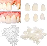 Tooth Repair Kit-Thermal Fitting Beads Granules and Fake Teeth for Fixing Missing and Broken Tooth