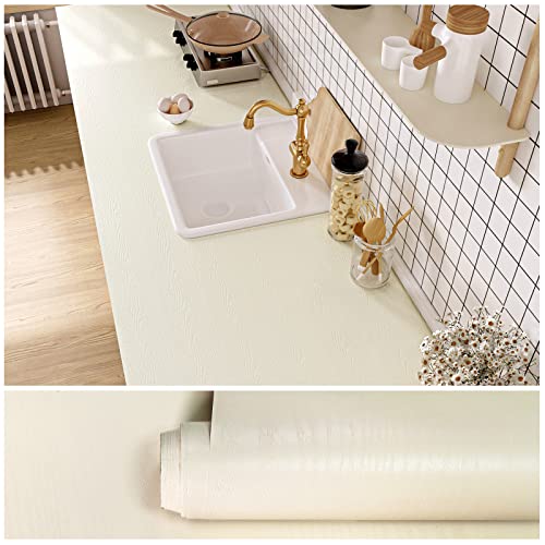 Papel Adhesivo Para Muebles Vinilo Adhesivo Efecto Madera - 40x300cm, Autoadhesivo Para Muebles Y Paredes Papel Tapiz Grano De Madera