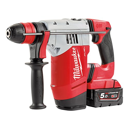 Milwaukee M18 CHPX-502C FUEL Brushless Akku Bohrhammer mit 2 x 5 Ah Akku, Lader, Koffer – Bild 3