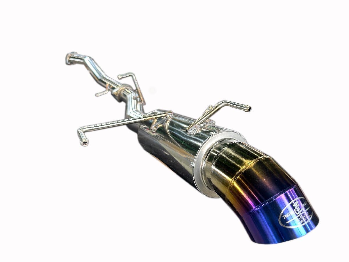 Amazon.co.jp: ラインハルトシルビア180SXSR20DETターボ用チタン100φ  