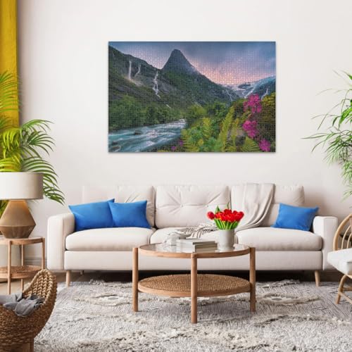 Ravensburger - Puzzle Adulte - Puzzle 4000 pièces - Au Coeur des Montagnes - Adultes et Enfants à partir de 14 Ans - Puzzle de qualité supérieure fabriqué en Europe - Paysage - 12000811