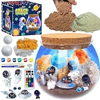Astronauts Light Up Terrarium Kit for Kids DIY Space Toys Painting Kits Astronauts Toys Birthday for Boys and Girls Ages 4 5 6 7 8-12 Year Old - Kids Arts & Crafts Kit