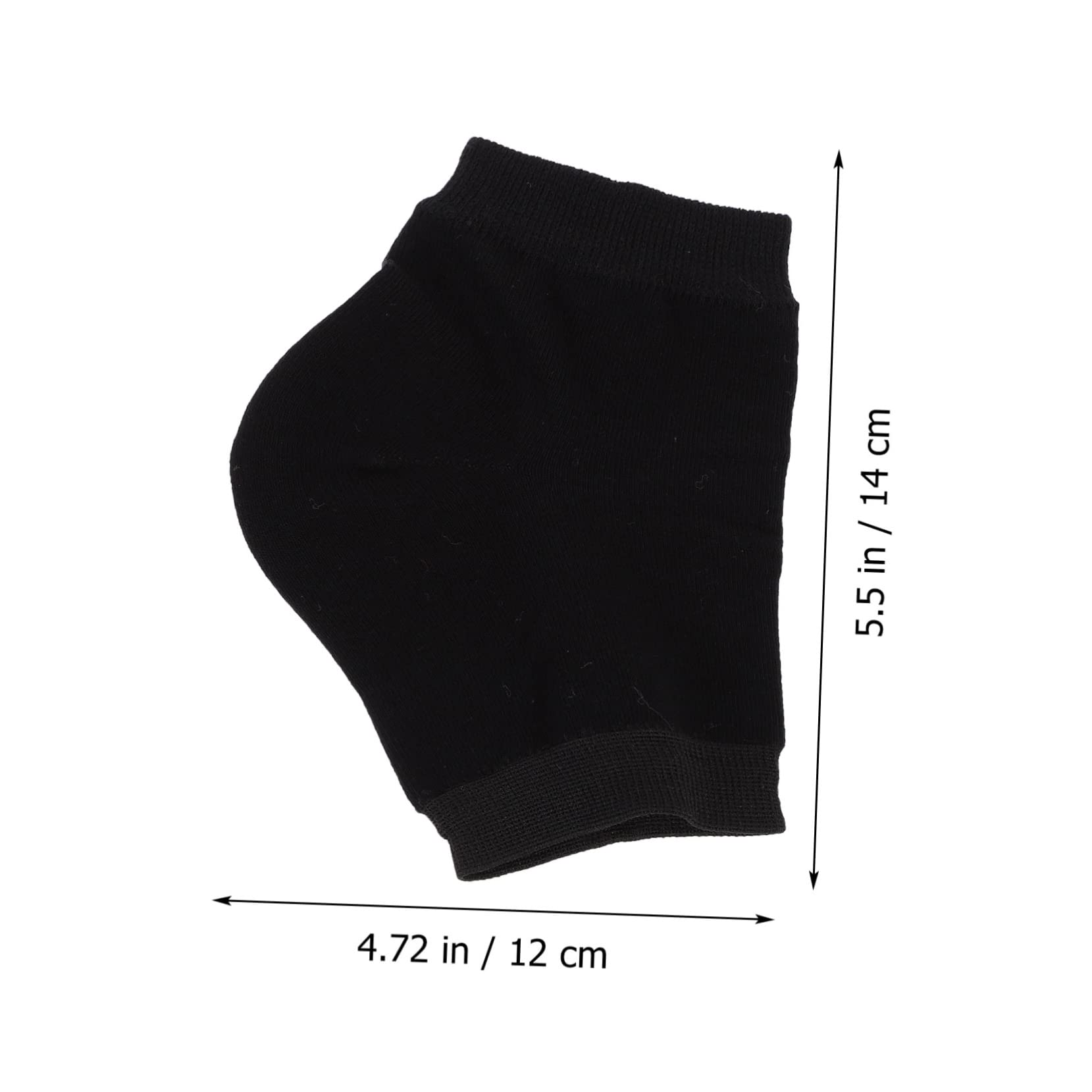 SOESFOUFU Cloth Heel Socks Elastic Heel Socks Softening Horniness Moisturize and Protect