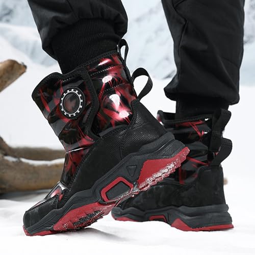 Snow Boots Winter Waterproof Slip Resistant Cold Weather Shoes for Kids3