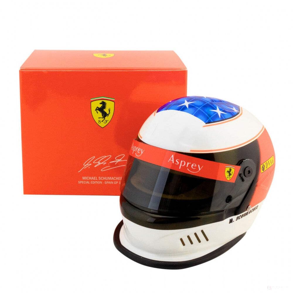 Michael Schumacher Casco Formula 1 Spagna GP 1996 1:2