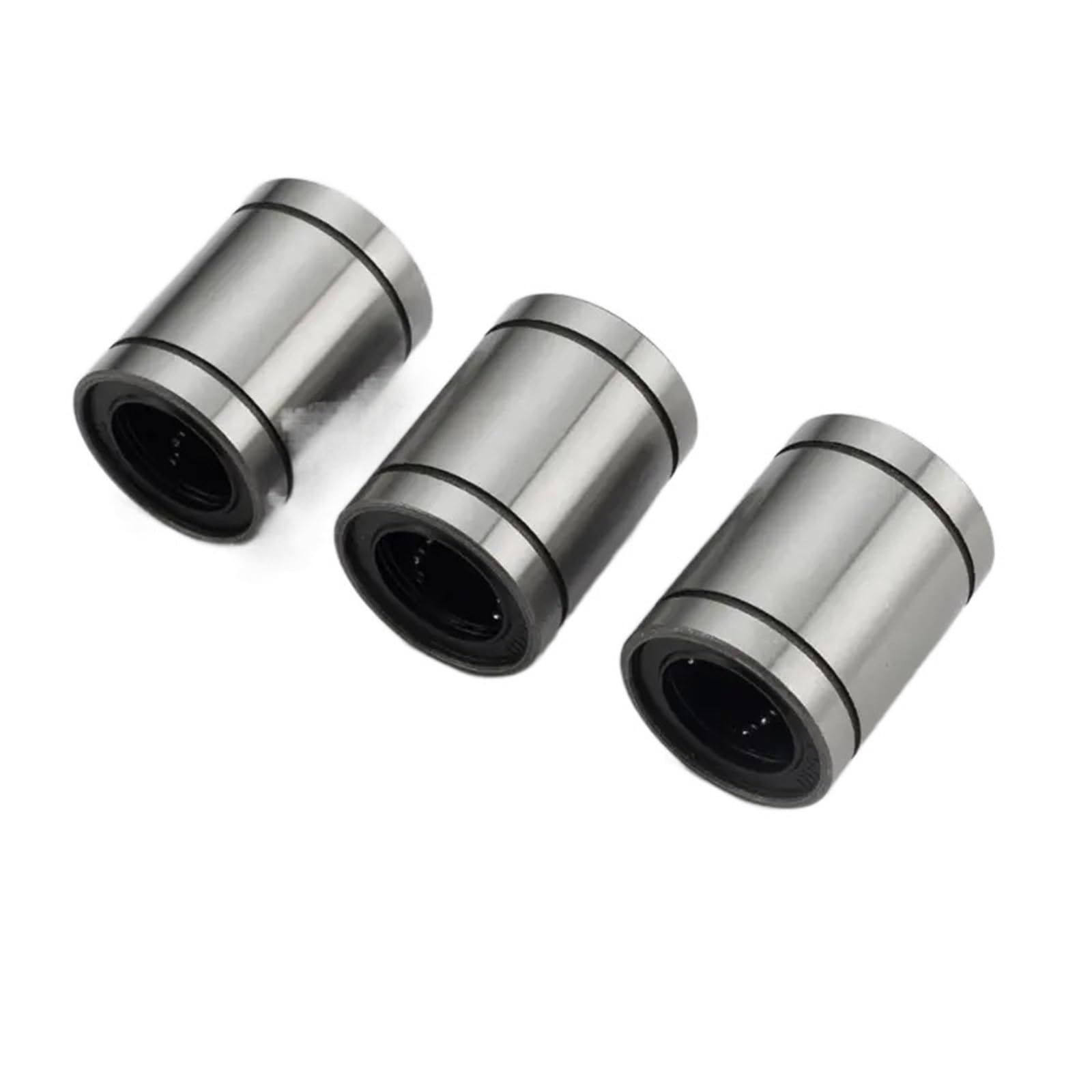 Rodamiento de bloque de almohadilla, Paquete de 10 bujes de cojinetes lineales serie LM, varios tamaños, diámetro de 3 a 20 mm(LM6UU)