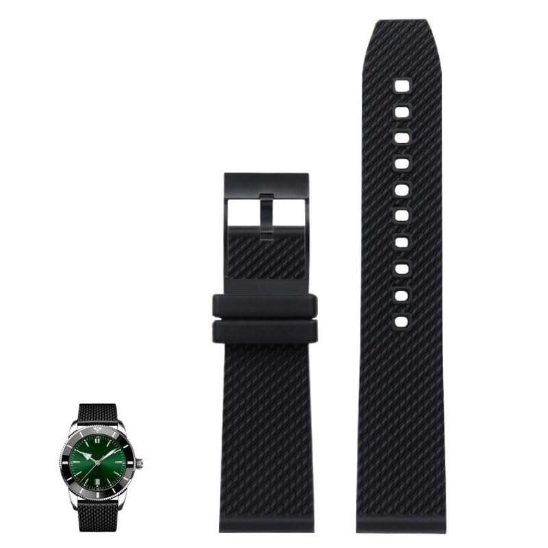 Sangle montre caoutchouc pour le sport et la plongée Super Ocean II