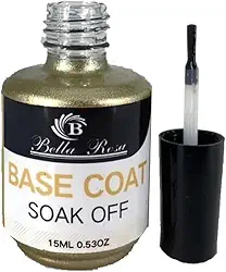 Base Coat Unhas 15ml – Proteção Contra Amarelamento e Acabamento Brilhante para Gel, Acrigel e Fibra