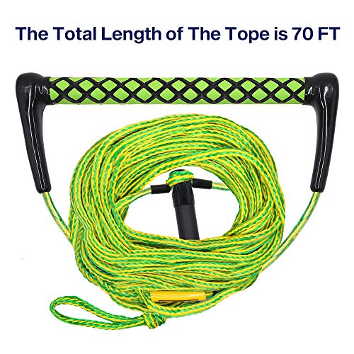 Obcursco Wakeboard Rope, Water Sport Line With Eva Handle. Ideal For Water Ski, Wakeboard, Kneeboard (Wakeboard Rope 05) #TOP1