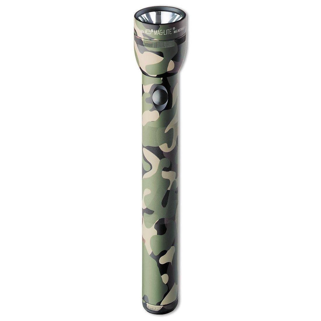 Maglite Heavy-Duty Incandescent 3-Cell D Flashlight, Camo