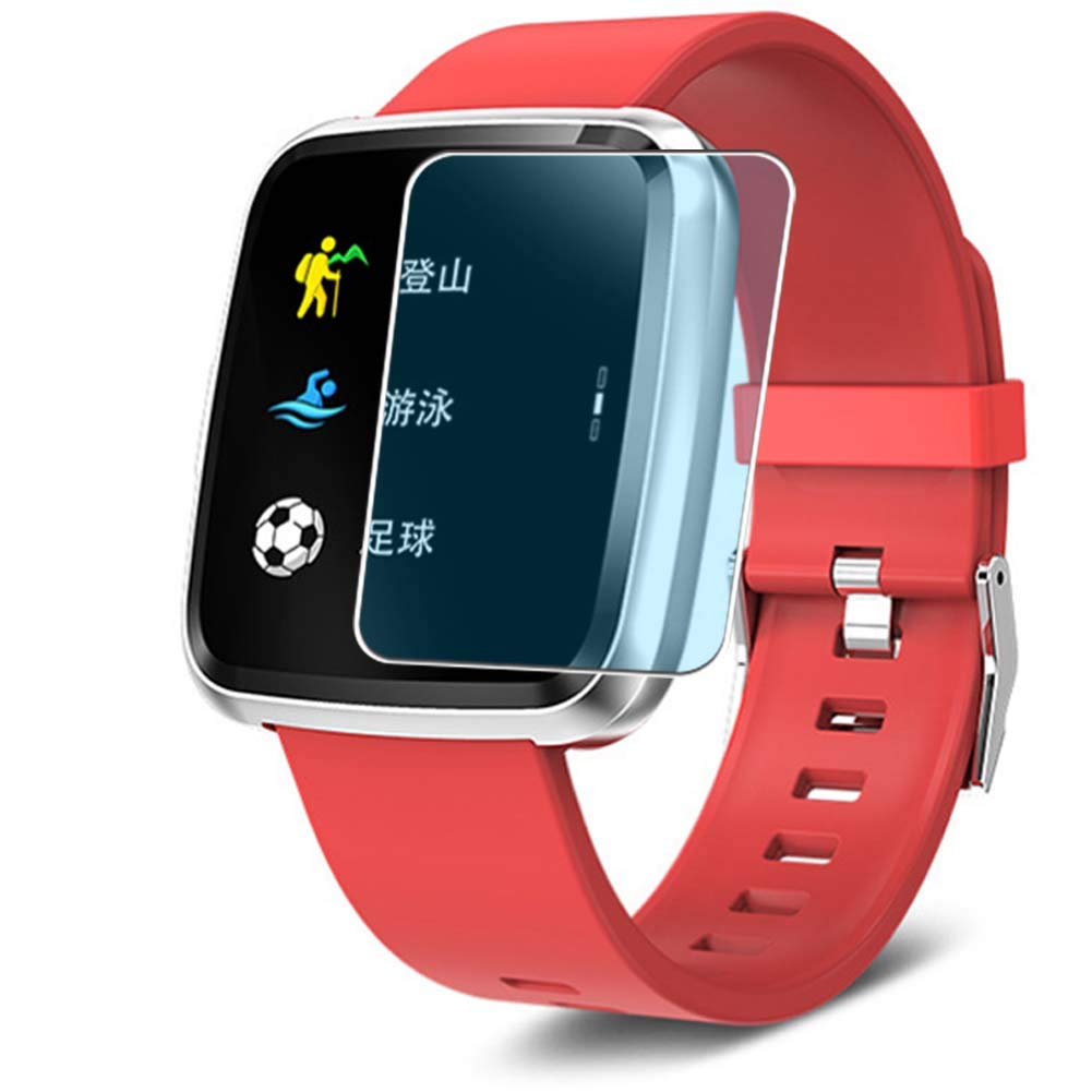 3 Pack Anti Blue Light Screen Protector Film, Compatible with Smartwatch Smart Watch SYNOKE 1.3" TPU Guard （ Not Tempered Glass Protectors ）