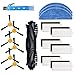 BSDY YQWRFEWYT Kit Accessori di Ricambio per aspirapolvere Robot Ecovacs Deebot 605 Materiale Premium Confezione Famiglia di 1 Spazzola Principale + 6 filtri + 6 spazzole Laterali + 3 mop