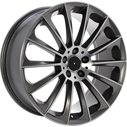 STELLAR CERCHIO IN LEGA GMP STELLAR 9x18 5x112 ET 35 ANTHRACITE DIAMOND
