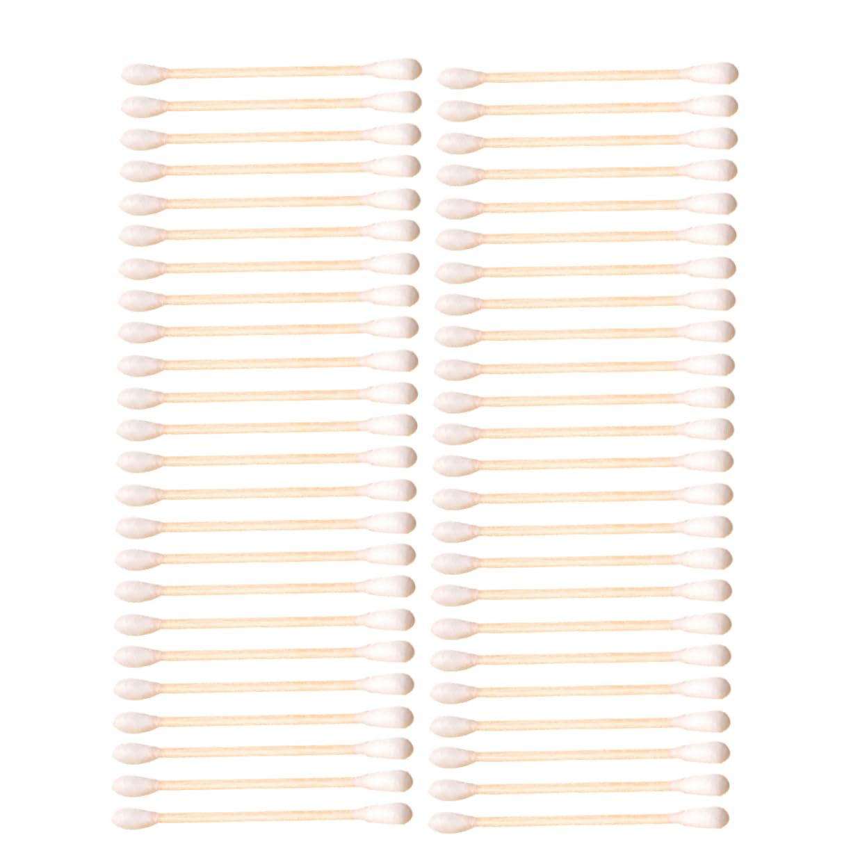 minkissy 2sets Dust Swab Cleaning Sticks Cotton Stick for Makeup Removal Skin Care and Home Cleaning 300pcs*2