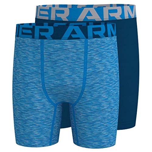 Image of Under Armour Big Boys' 2 Pack Performance Boxer Briefs