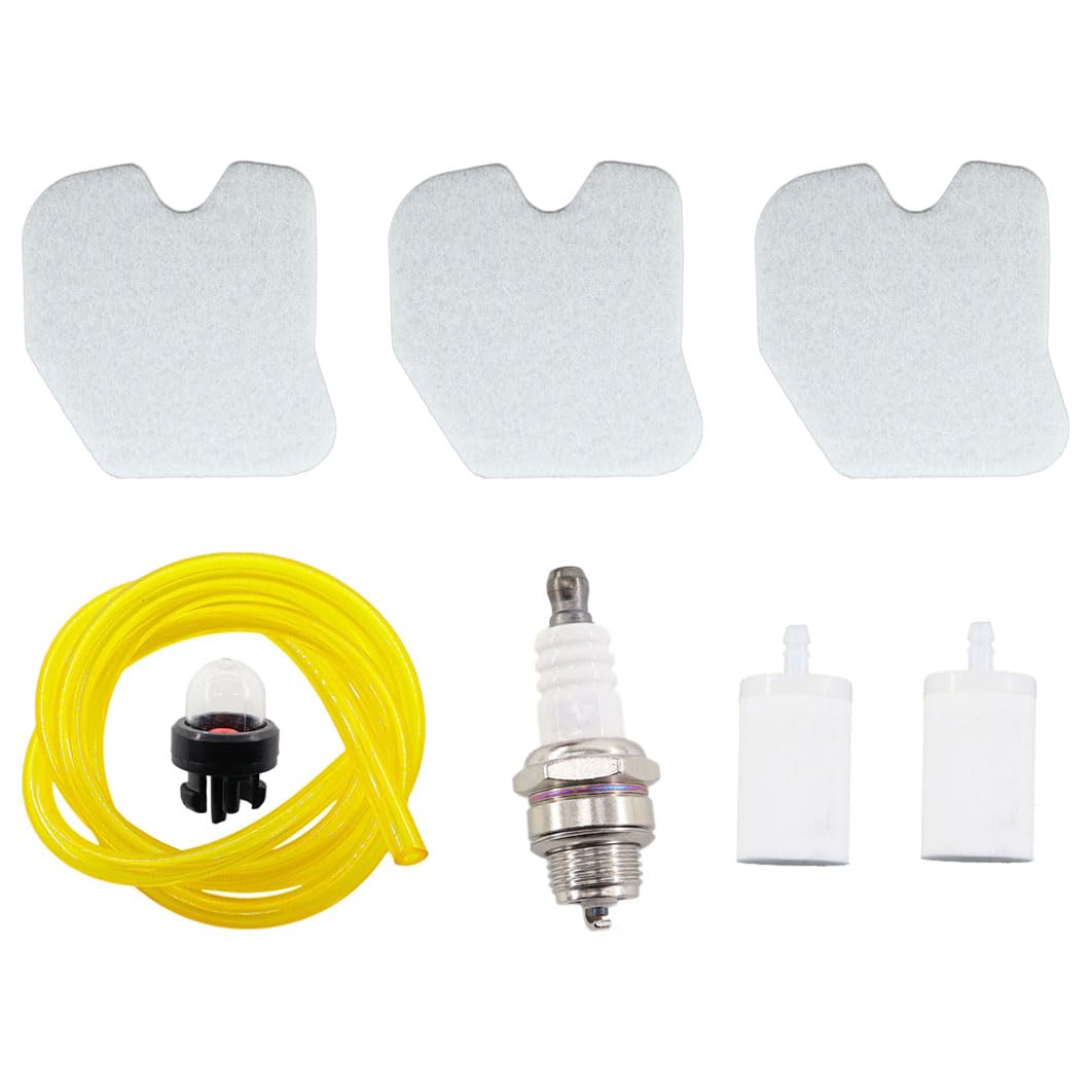 MCHNIC Service Kit For McCULLOCH 235, 235E, 236, 236E, 240, 240E Chainsaw CS340 CS380 for NGK Spark plug Fuel filter Air filter