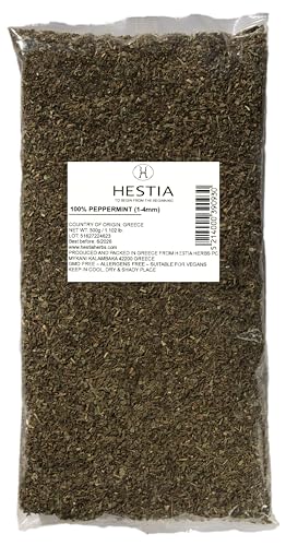 Hestia Herbs Menthe Poivrée Séchée Grecque 500g