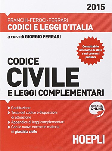 Codice civile e leggi complementari 2015