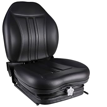 Seat with Mechanical Suspension Fits 1835 1845 420CT 430 440 445CT 450CT SR150, Replacement for Case OEM | Perfect Fit, Direct Replacement, OEM Standard, Wide Compatibility, Rugged Build, Compatible with Most Models