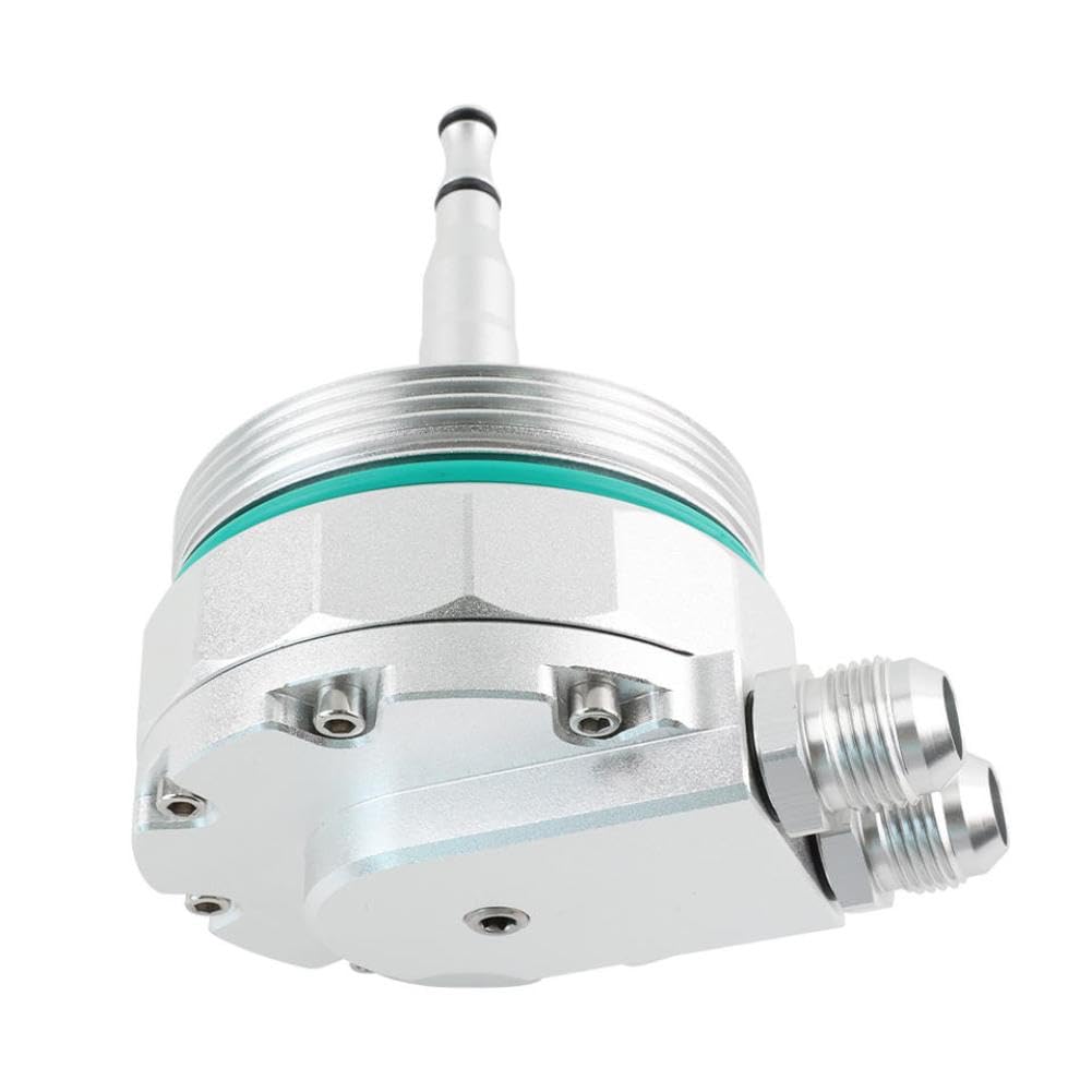 Tappo di copertura dell'alloggiamento del filtro dell'olio motore in alluminio compatibile con E36 E46 E60 Z3 Z4 M52 M54