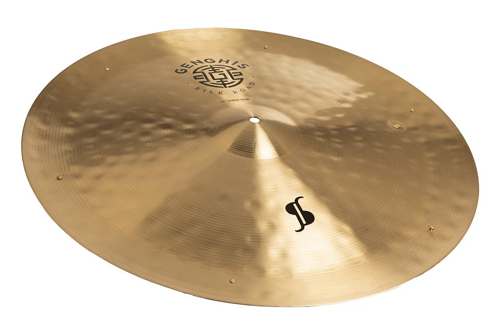 Stagg GENG-CH22R US l Genghis Series 22 Inch China Ride Cymbal l B20 Bronze Alloy