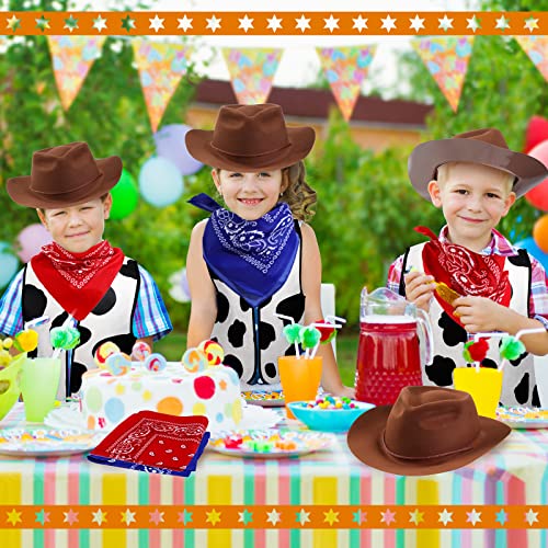 Disfraz infantil vaquero western 36 piezas miniatura 6