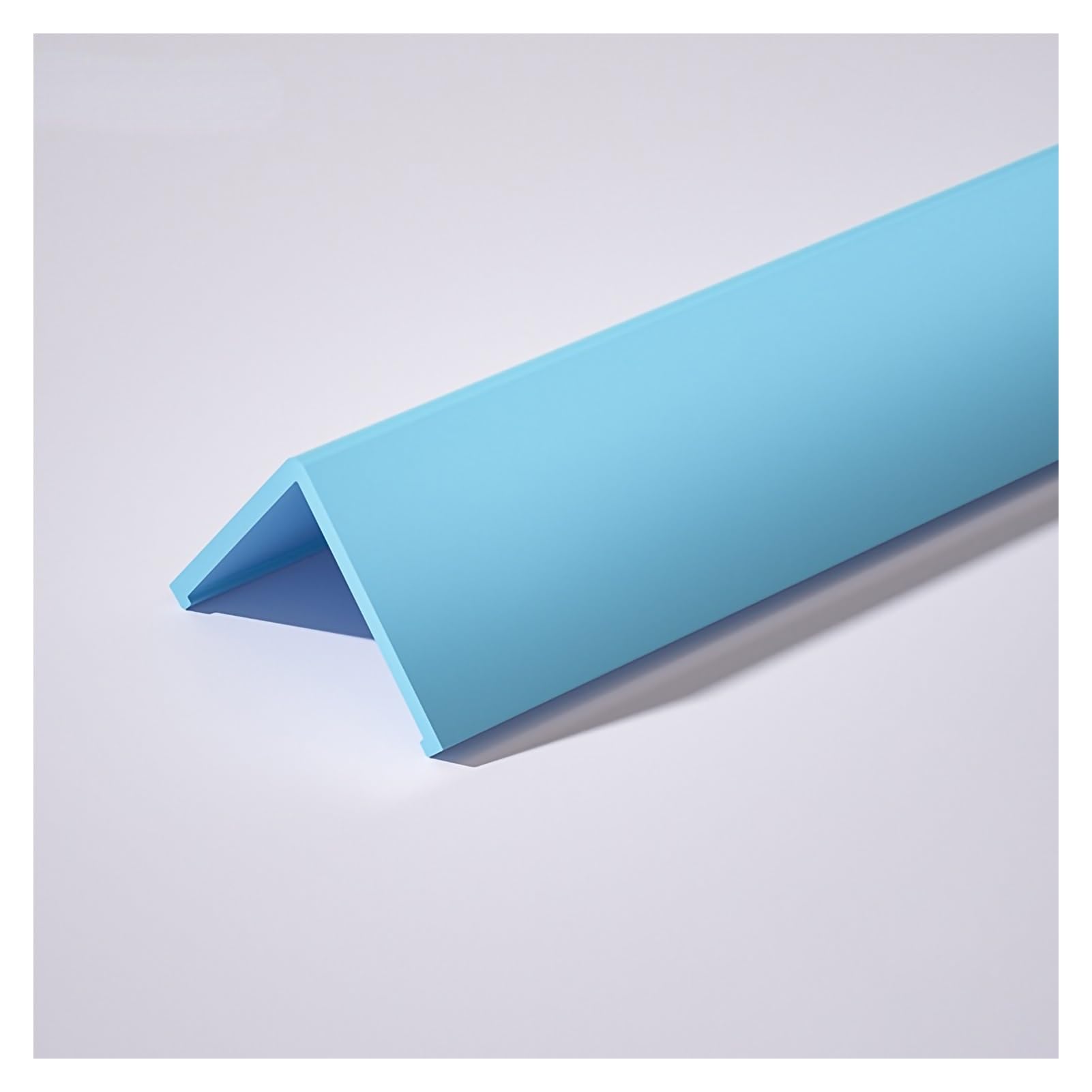 Wall Corner Guard Edge Protector, 3.6cm/1.4'' Wide Heavy Duty Corner Guard Edge Protector/Corner Edging Trim Strips Durable PVC 89° Angle(Blue,L 1m/3.2ft)