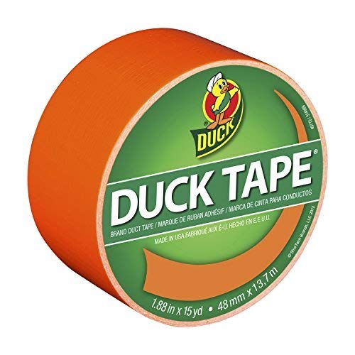 Duck 1265019 1.88" X 15 Yards Orange Duck Tape
