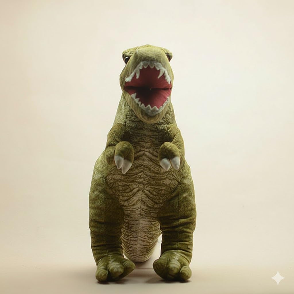 Juguete de Peluche Dinosaurio Realista, muñeco Suave for
