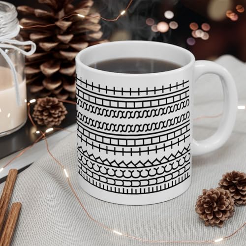 Taza de cerámica con mensaje oculto personalizado 11 oz miniatura 4