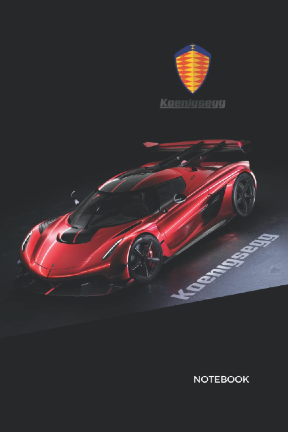 Notebook: koenigsegg Car Notebook/Journal Collection - Unruled/Unlined/Plain Notebook (6 x 9 inches)