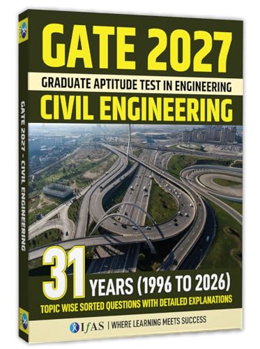 Image of GATE Civil Engineering 2027 Book | 31 Years PYQ (1996-2026) with Detailed Solutions for GATE 2027 Civil Engineering Exam | Includes General Aptitude | Two Brothers