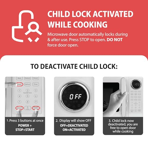 Image of Nostalgia Retro 700W Microwave Oven - 0.7 Cu Ft Capacity - Child Safety Lock, 8 Auto-Cook Settings, Square Window - Countertop Kitchen Appliance - Aqua
