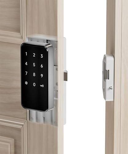 Bloqueo RFID cerraduras digitales sin llave con contraseña y acceso a tarjetas, modos de desbloqueo doble y único, uso públicoprivado, teclado