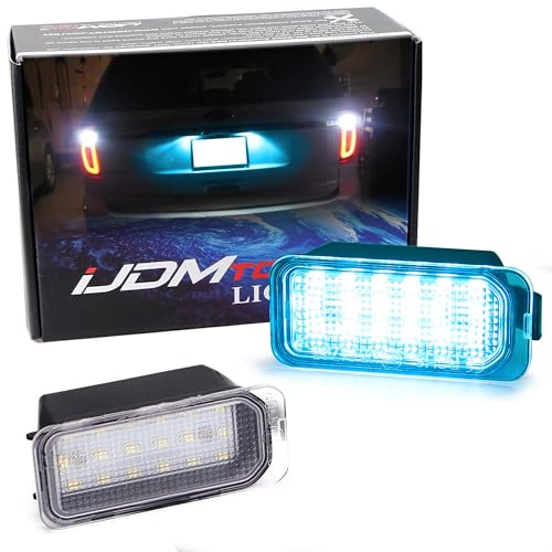 Kit completo de luz LED para matrícula color azul hielo miniatura 1