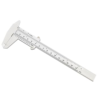 150mm Vernier Calliper Gauge, Plastic Calipers Measuring Tool 1pc