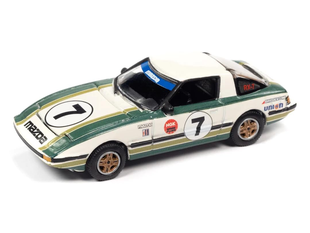 1/64 scale 1981 Mazda RX-7 Race colours #7, Multocoloured, One - Image 4