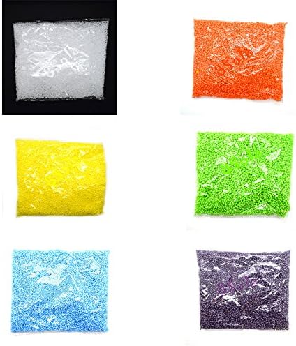 Sola 0.5l Styrofoam Balls Polystyrene Foam Coloured Spheres 2-3 mm Filler Beads Decor (White)