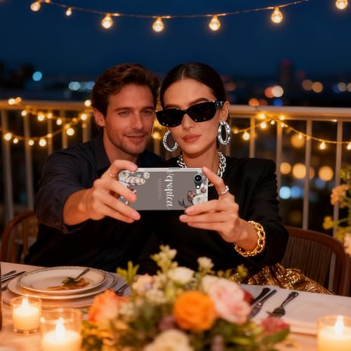 Esdot Cute Case for iPhone 16e,Compatible with Magsafe,Trendy Floral - image 5